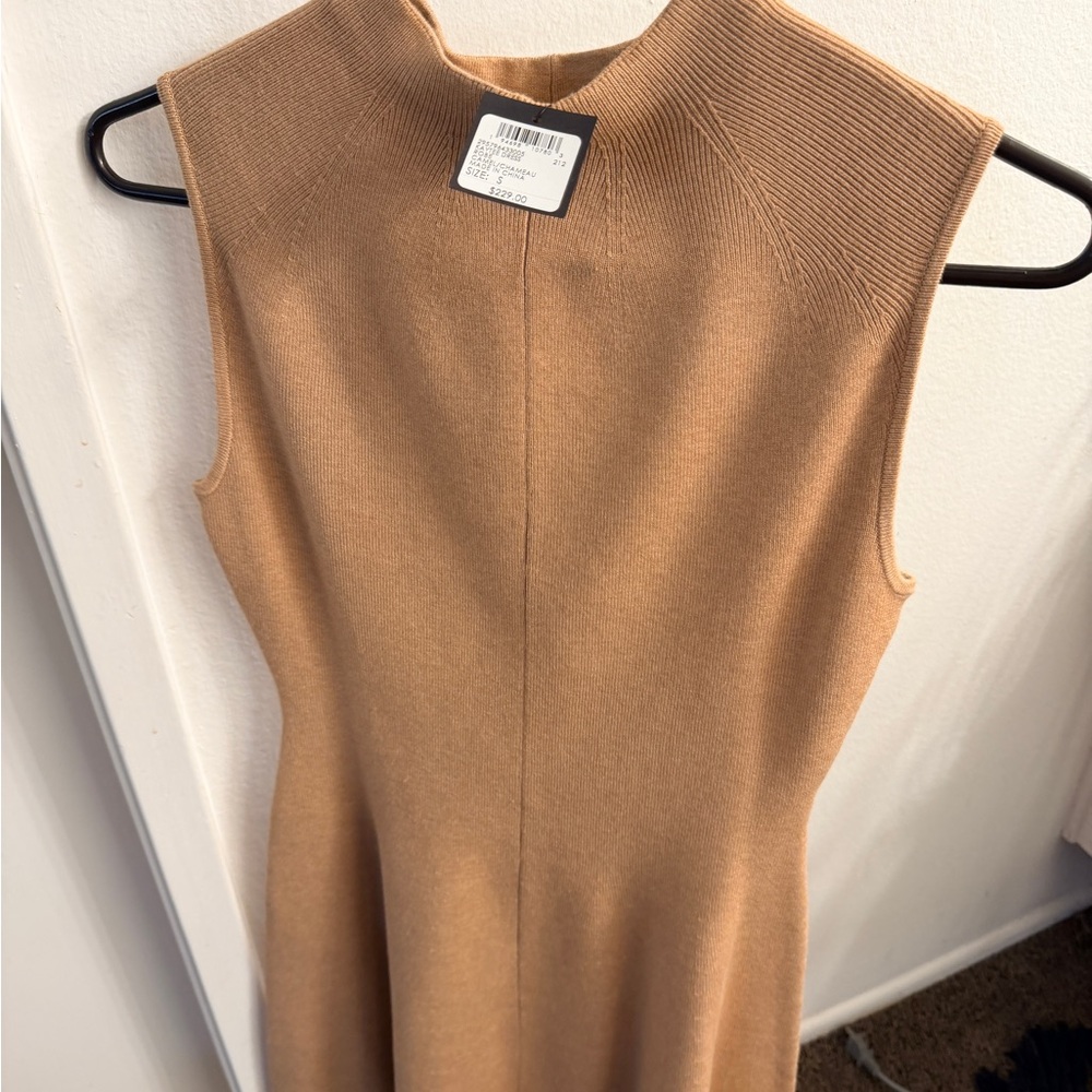 Club Monaco Tan Midi Dress